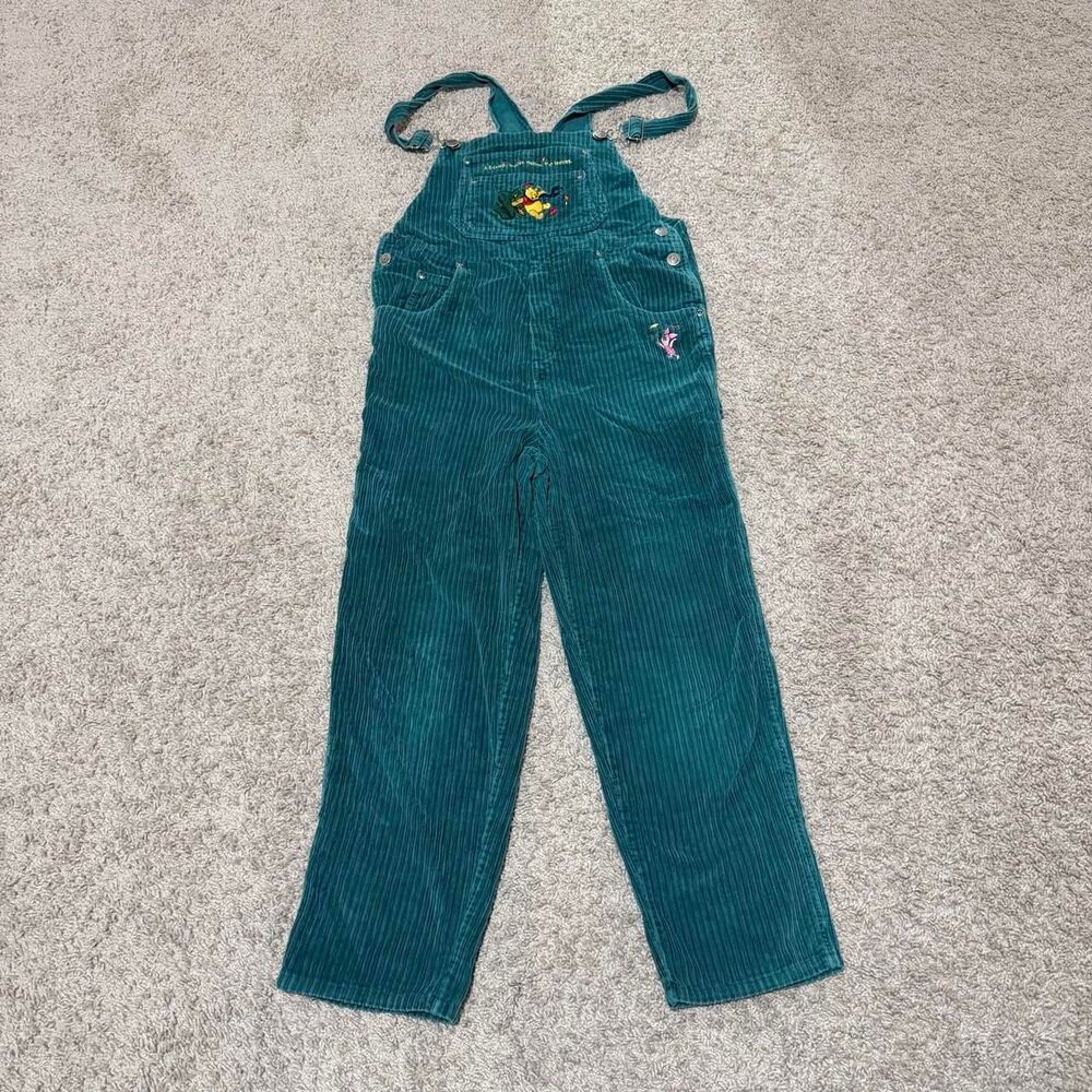 Disney Green Dungarees-overalls